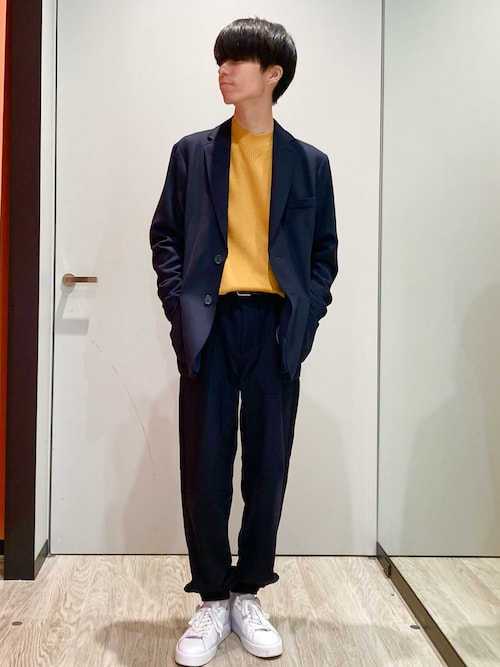 A|X アルマーニ エクスチェンジ】ウールコットンブレンド ニットプル