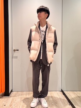 「アイテム（テーラードジャケット）」を使った、Y.Moriさん（メンズ・170cm）の秋コーディネート