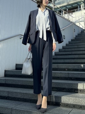 「RANDA（ランダ）のアイテム（シューズ）」を使った、namiさん（レディース・170cm）の春コーディネート