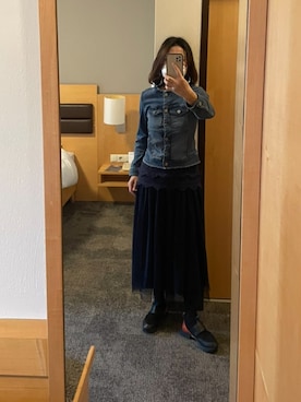 「DIRK BIKKEMBERGS（ダークビッケンバーグ）のアイテム」を使った、sflinさん（レディース・162cm）の春コーディネート