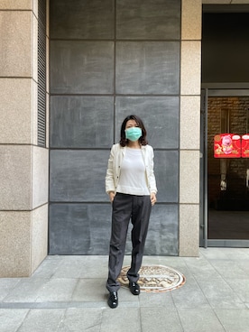 「French Connection  （-）のアイテム」を使った、sflinさん（レディース・162cm）の春コーディネート