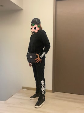 「Calvin Klein（カルバン・クライン）のアイテム」を使った、sflinさん（レディース・162cm）の春コーディネート