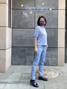 「HOGAN（ホーガン）のアイテム」を使った、sflinさん（レディース・162cm）の春コーディネート