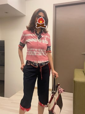 「French Connection  （-）のアイテム」を使った、sflinさん（レディース・162cm）の夏コーディネート