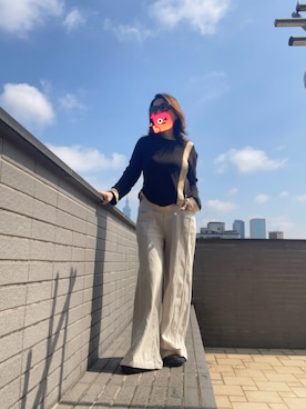 「Max Mara（マックスマーラ）のアイテム」を使った、sflinさん（レディース・162cm）の冬コーディネート