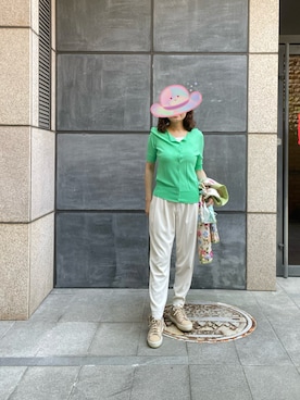 「ANN TAYLOR（アンテイラー）のアイテム」を使った、sflinさん（レディース・162cm）の春コーディネート