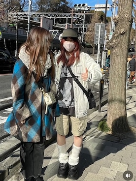 「JEANASIS（ジーナシス）のランダムアウトソールスニーカー/968688（スニーカー）」を使った、ほさん（レディース・158cm）の秋コーディネート