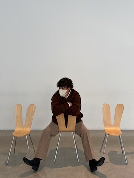 「WEGO（ウィゴー）のアイテム（ブーツ）」を使った、ひでさん（メンズ・171cm）の冬コーディネート