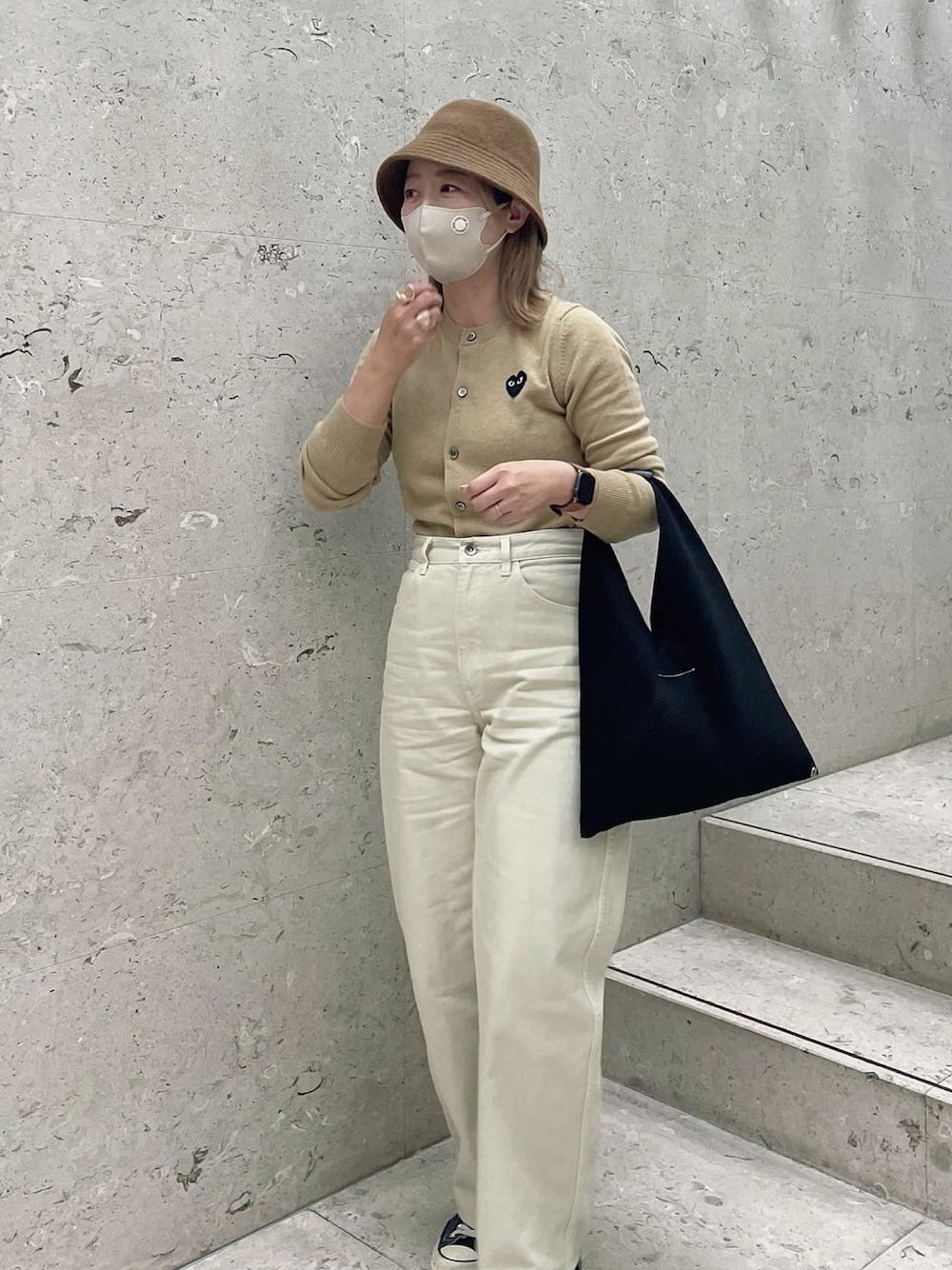 プレイコモデイギャルソンレデイースカーデイカン