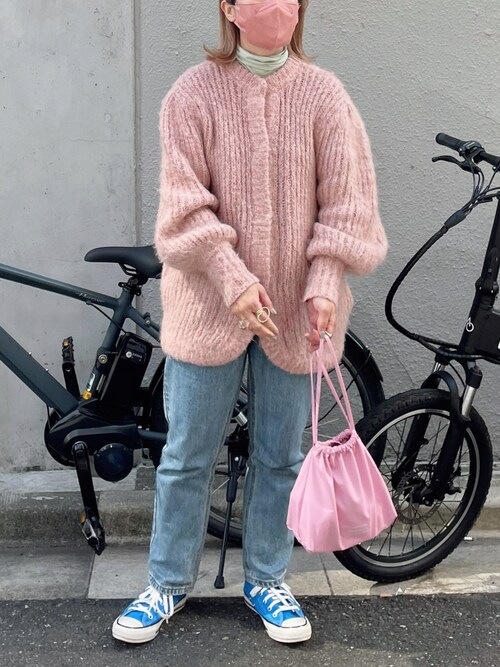 CLANE（クラネ）の「【CLANE(クラネ)】COLOR MOHAIR SHAGGY CARDIGAN