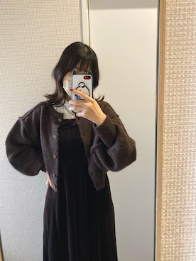 「Kastane」｜「アイテム（その他トップス）」を使った、あ　　りさん（レディース・153cm）の冬コーディネート