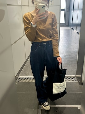 「アイテム（デジタル腕時計）」を使った、mahhyunさん（レディース・154cm・20代）の秋コーディネート