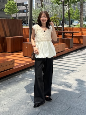 yunaさん(レディース・152cm)の夏コーディネート