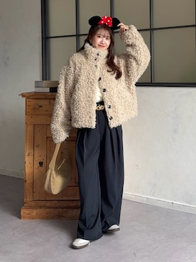 yunaさん(レディース・152cm)の冬コーディネート