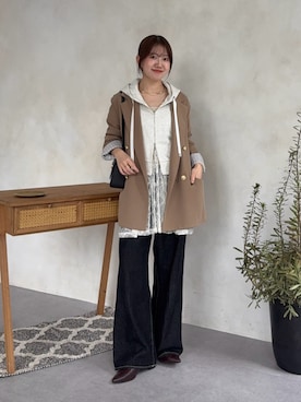 「Thevon（ゼボン）のアイテム」を使った、yunaさん（レディース・152cm）の春コーディネート