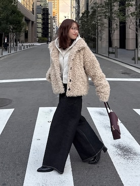 yunaさん(レディース・152cm)の冬コーディネート