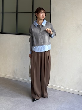 yunaさん(レディース・152cm)の冬コーディネート