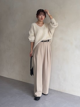 yunaさん（レディース・152cm）の冬コーディネート