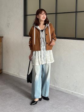 yunaさん（レディース・152cm）の冬コーディネート