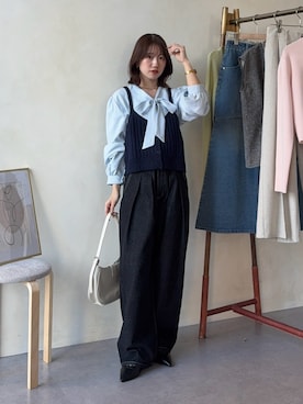 yunaさん（レディース・152cm）の冬コーディネート