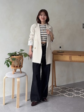 yunaさん（レディース・152cm）の春コーディネート