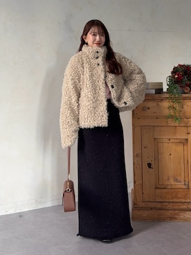 yunaさん(レディース・152cm)の冬コーディネート