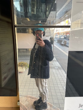 「Dr. Martens（ドクターマーチン）のDr.Martens / ドクターマーチン JADON 8EYE BOOT 8ホール ジェイドン ハイソール ブーツ（ブーツ、ブラック系）」を使った、Tomoki さん（メンズ・173cm）の冬コーディネート