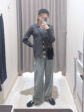 「アイテム（スマホケース/カバー）」を使った、cocorogwさん（レディース・159cm）の秋コーディネート