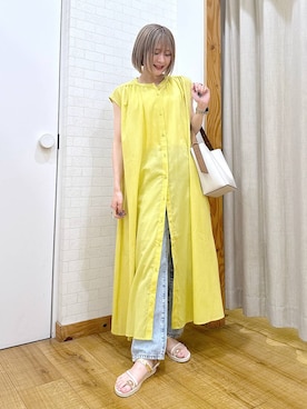 「アイテム（パンツ）」を使った、cocorogwさん（レディース・159cm・20代）の夏コーディネート