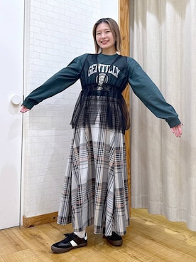 cocorogwさん（レディース・159cm）の春コーディネート