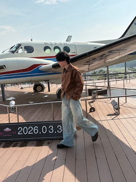 「アイテム（イヤーカフ）」を使った、minatoさん（メンズ・165cm）の春コーディネート