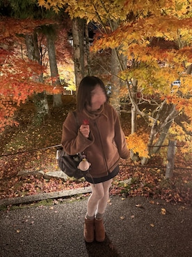 「アイテム（タイツ/ストッキング）」を使った、ぱんさん（レディース・162cm）の冬コーディネート