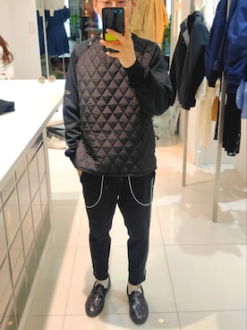 「ennerre（エネーレ）のアイテム」を使った、jeankpさん（メンズ・168cm）の春コーディネート