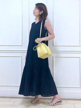 「アイテム（ワンピース/ドレス）」を使った、asukaさん（レディース・157cm・30代）の夏コーディネート