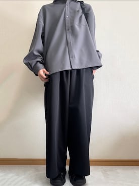 「shiki tokyo（シキトウキョウ）のアイテム（スニーカー）」を使った、なおさん（メンズ・171cm）の秋コーディネート