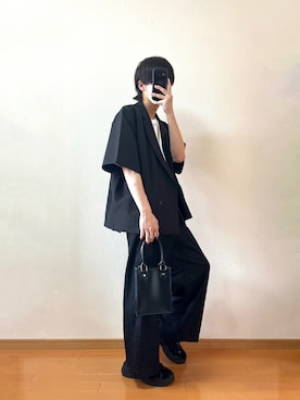「shiki tokyo（シキトウキョウ）のアイテム（スニーカー）」を使った、なおさん（メンズ・171cm）の夏コーディネート