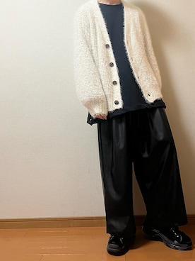 「shiki tokyo（シキトウキョウ）のアイテム（スニーカー）」を使った、なおさん（メンズ・171cm）の春コーディネート