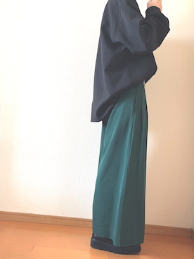 「shiki tokyo（シキトウキョウ）のアイテム（パンツ）」を使った、なおさん（メンズ・171cm）の春コーディネート