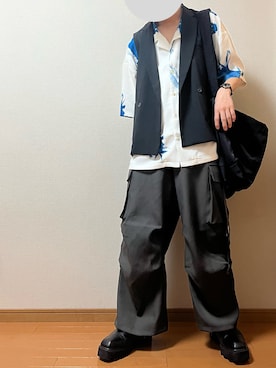 「ミックスコーデ」｜なおさん（メンズ・171cm）の春コーディネート