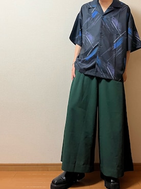 「shiki tokyo（シキトウキョウ）のアイテム（パンツ）」を使った、なおさん（メンズ・171cm）の春コーディネート
