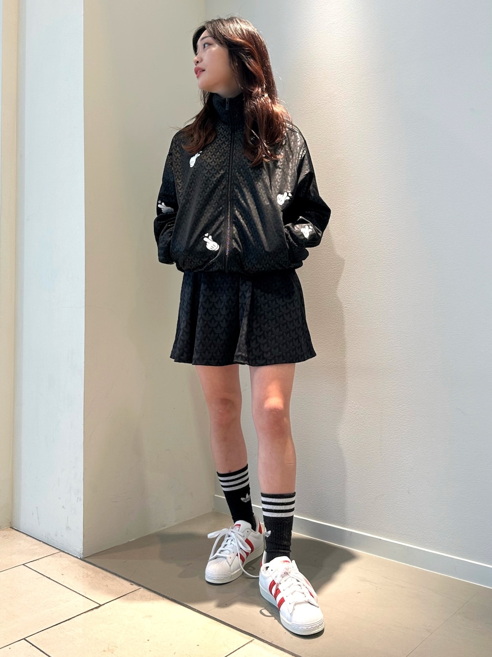 アディダス オリジナルスショップ あべのHoop スタッフMY トレフォイル  