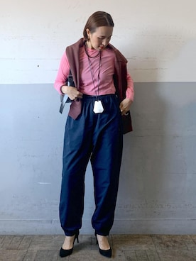 「parrot canvas」｜カワバタさん（レディース・166cm）の冬コーディネート