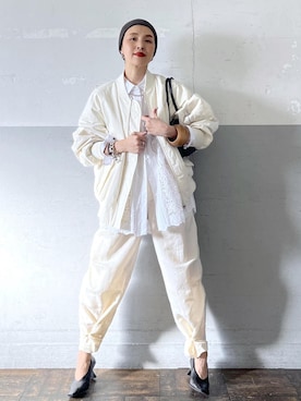 「PROVOKE （プロヴォーク）のアイテム」を使った、カワバタさん（レディース・166cm）の冬コーディネート