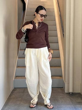 カワバタさん（レディース・166cm）の夏コーディネート