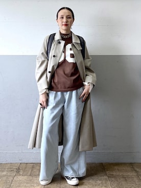 カワバタさん（レディース・166cm）の春コーディネート