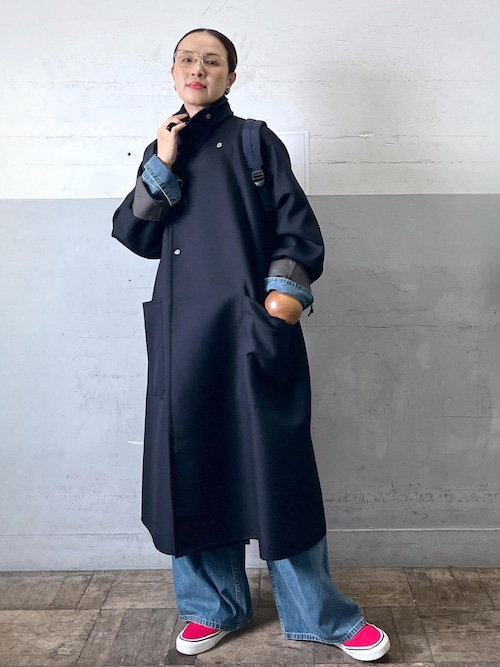 ソモウリバーコート（ステンカラーコート）｜ADAM ET ROPE