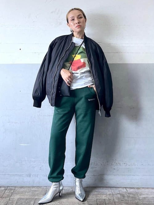 SPORTY&RICH】Serif Logo Embroidered Sweatpant（その他パンツ
