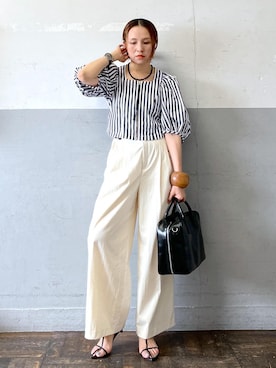 「web限定」｜カワバタさん（レディース・166cm）の春コーディネート