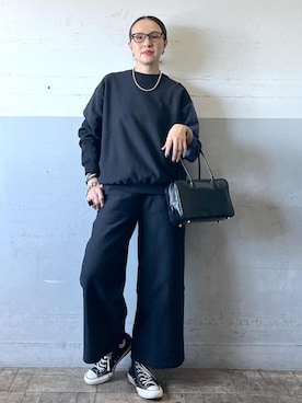 「アイテム（パンツ）」を使った、カワバタさん（レディース・166cm・50代）の秋コーディネート