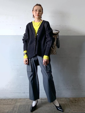 「RAIVE」｜カワバタさん（レディース・166cm）の冬コーディネート